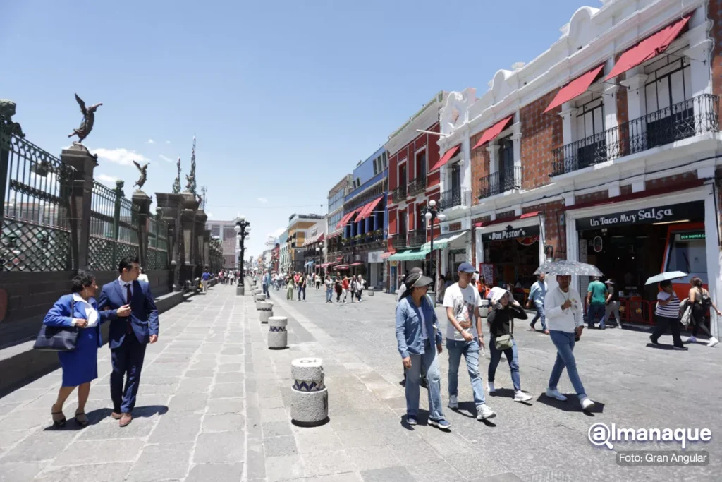 Peatonalizacion calle 16 de septiembre zocalo de puebla 5