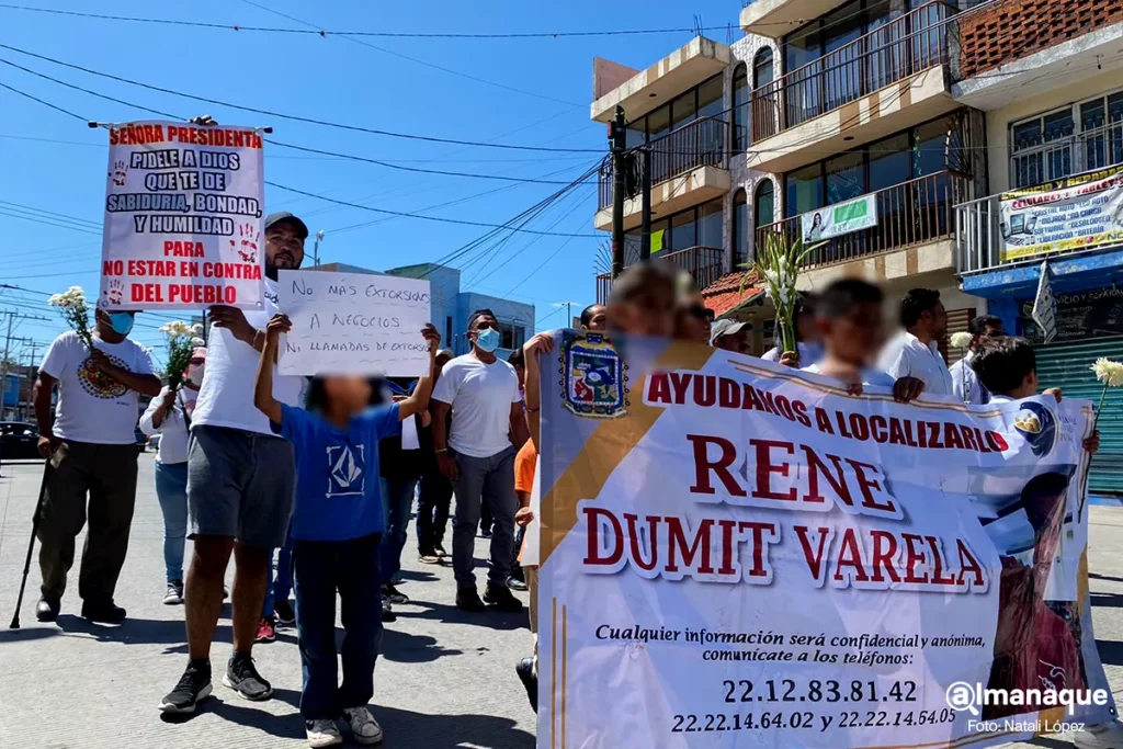 Pobladores de Izucar de Matamoros marchan contra la inseguridad 4