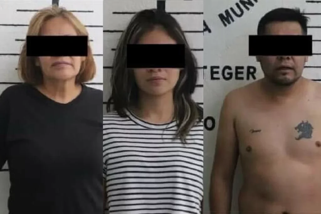Policias de San Andres Cholula detienen a tres personas
