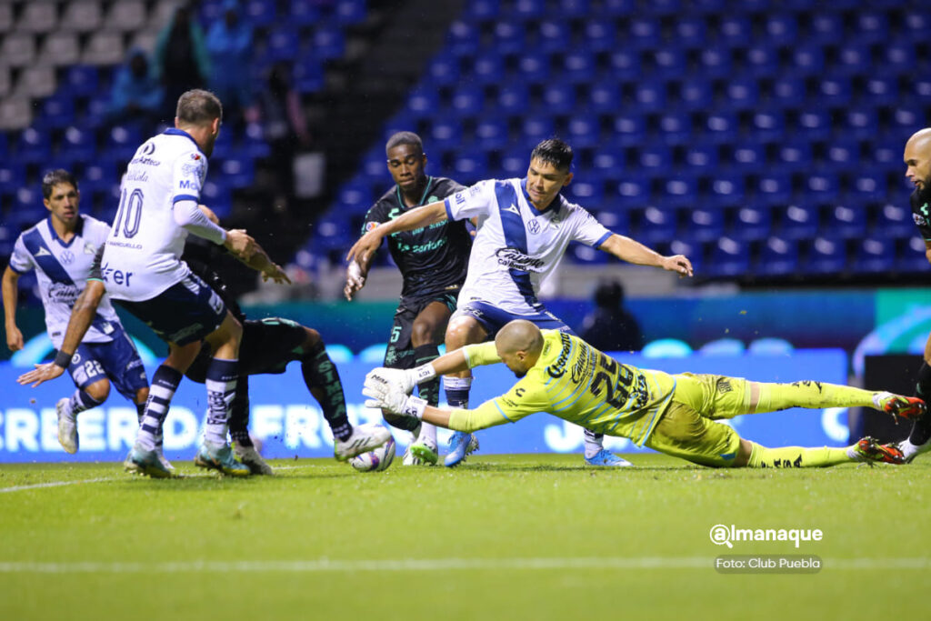 Puebla pierde vs Santos