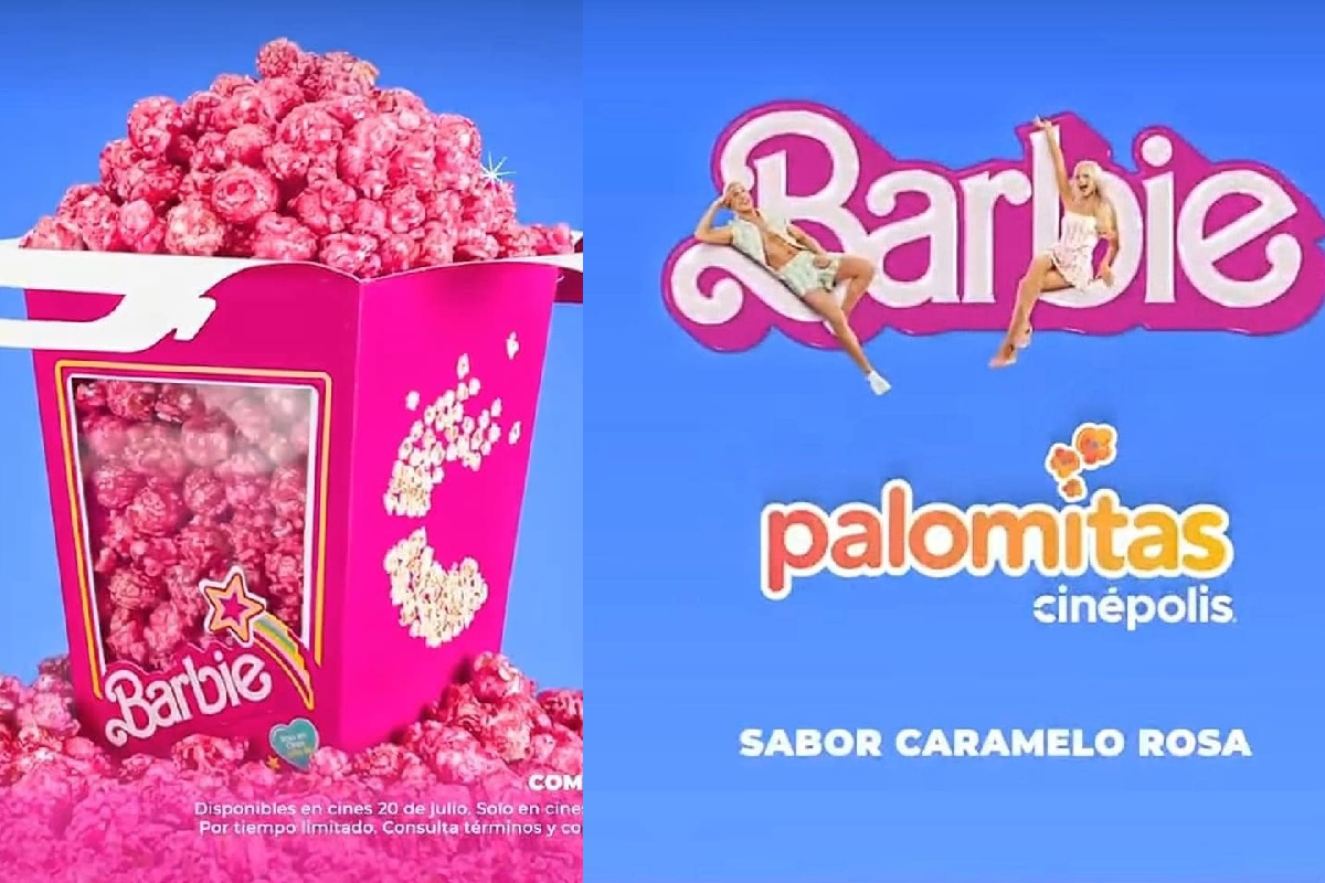 barbie palomitas rosas