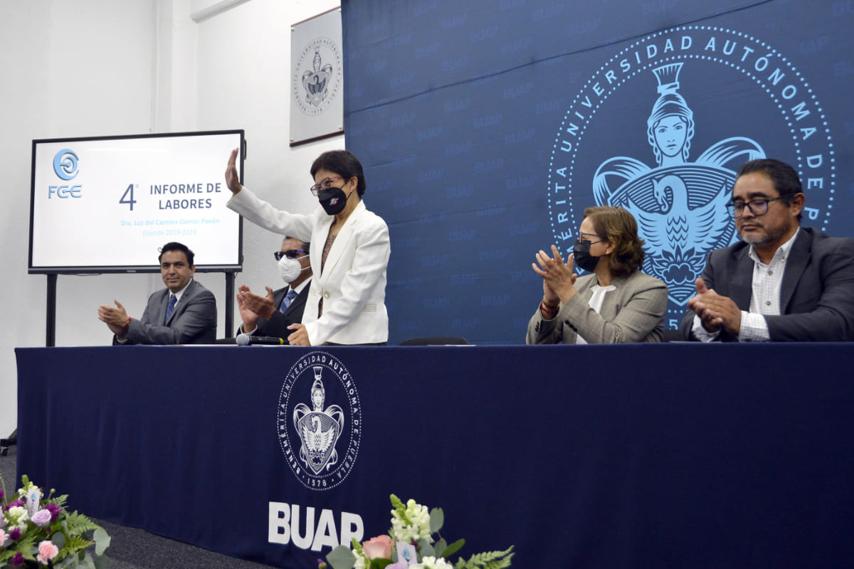 Facultad de Ciencias de la Electrónica, una comunidad sólida y crítica que cada vez se exige más a sí misma: Rectora Lilia Cedillo 1 buap ciencias de la electronica 1