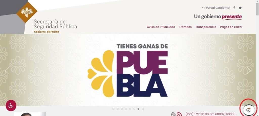 SSP presenta ChatBot Teo 