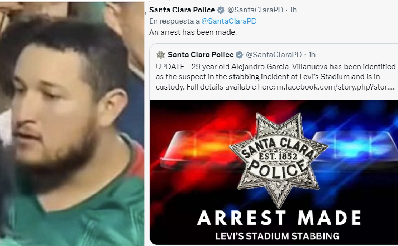 Arrestan al sujeto que apuñaló a aficionado de México en estadio de Estados Unidos 3 detienen agresor del partido mexico vs qatar