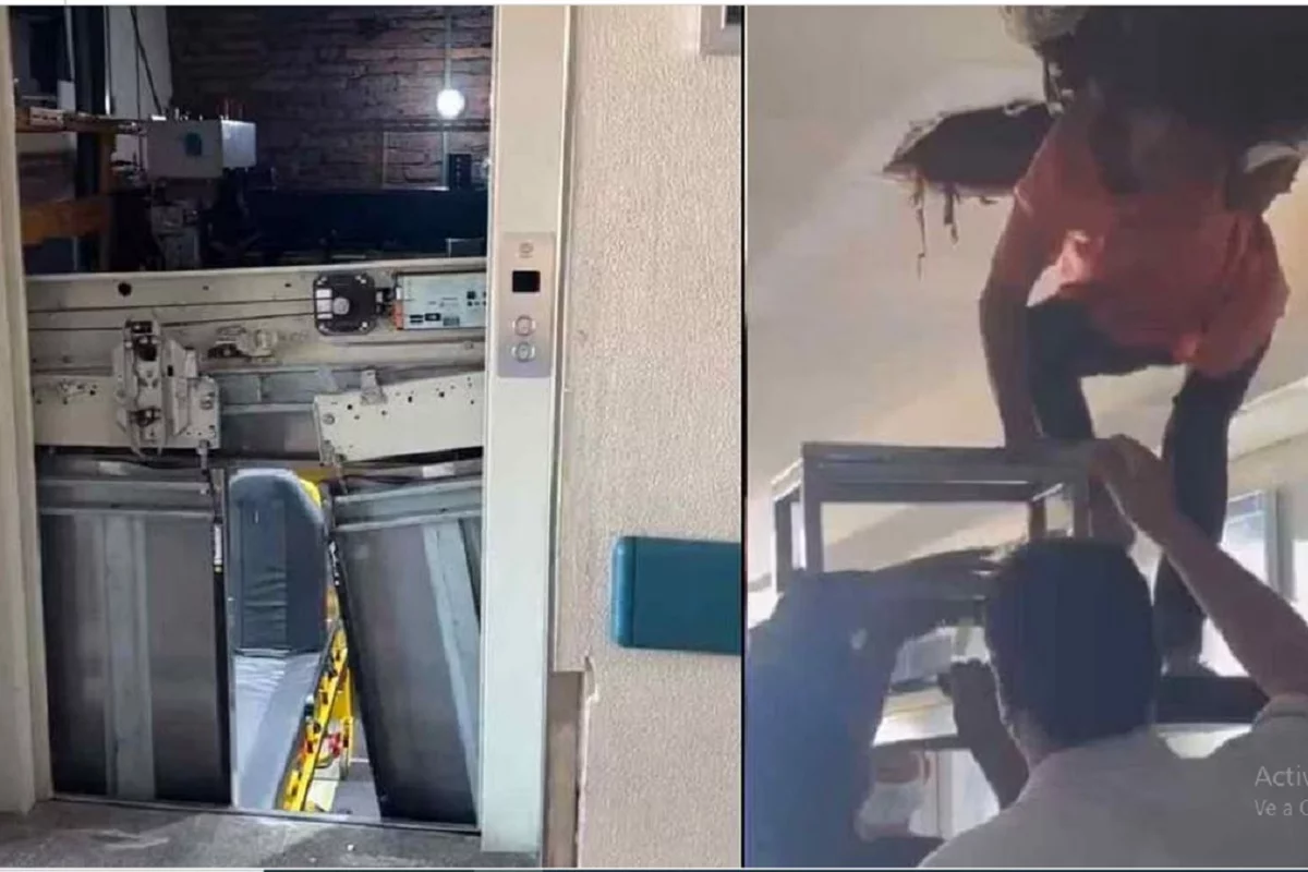 VIDEOS: Falla elevador del IMSS en Jalisco y quedan ocho personas atrapadas 1 imss guadalajara