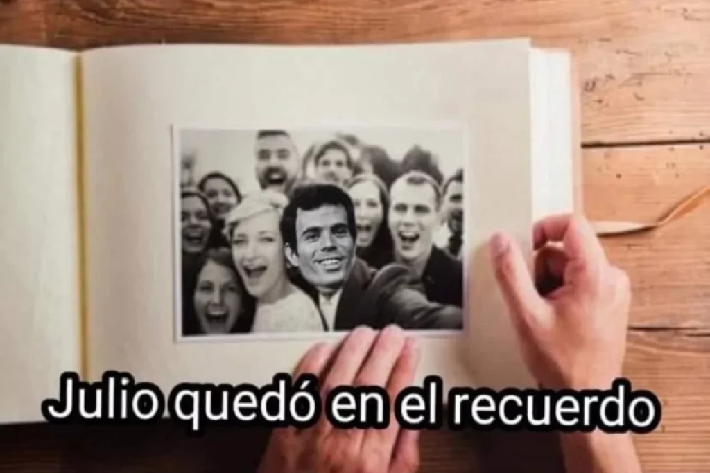 julio quedo en el recuerdo