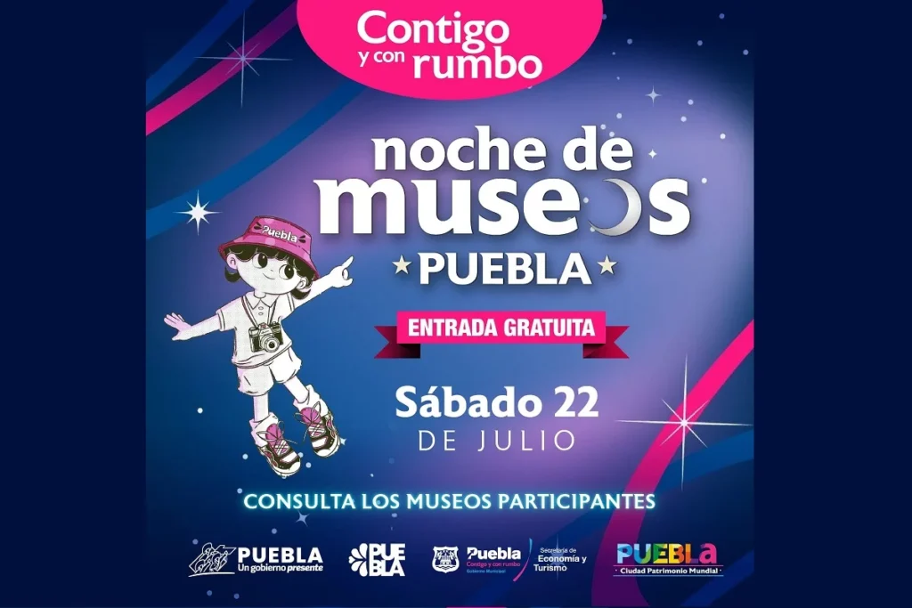 "Callejoneando x Puebla": recorre la ciudad y conoce su historia y leyendas 5 noche de museos