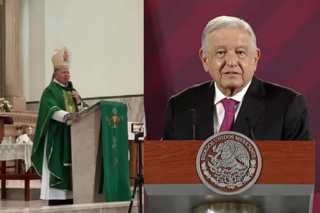 obispo y amlo