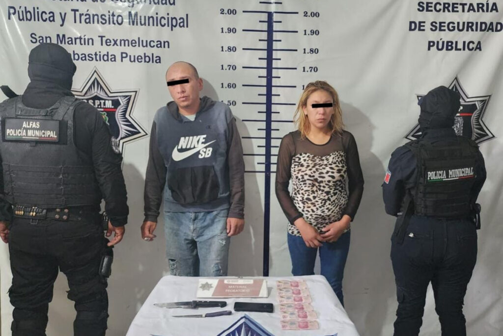 presuntos asaltantes texmelucan