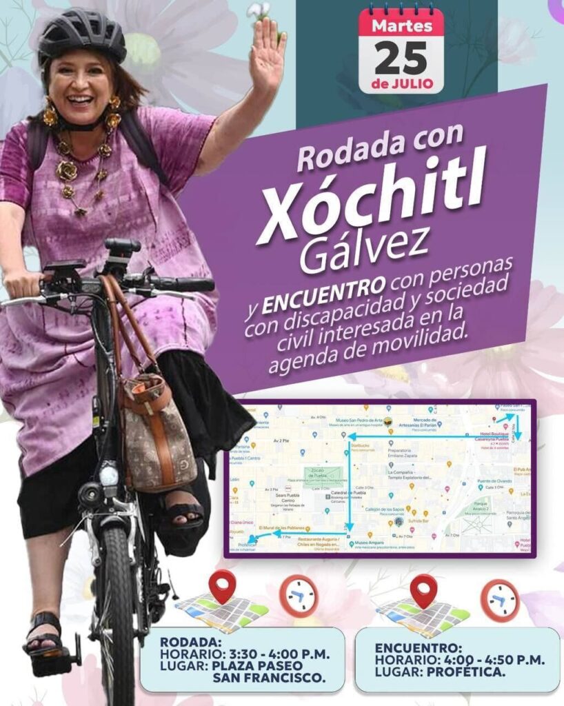 rodada con xochitl galvez