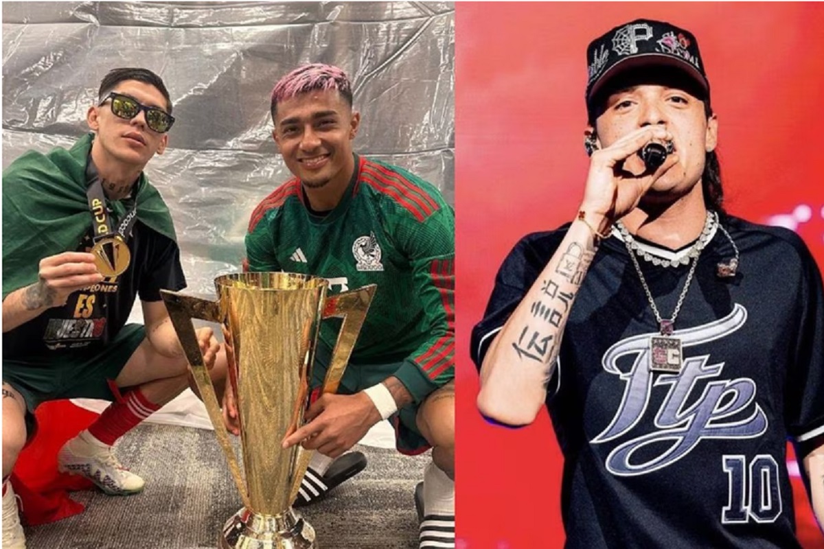 seleccion mexicana celebra con peso pluma