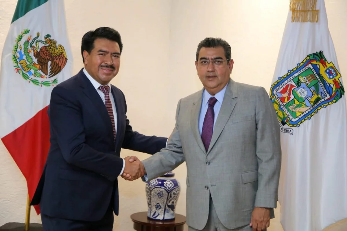 Javier Aquino es el nuevo secretario de Gobernación de Puebla 1 sergio salomon