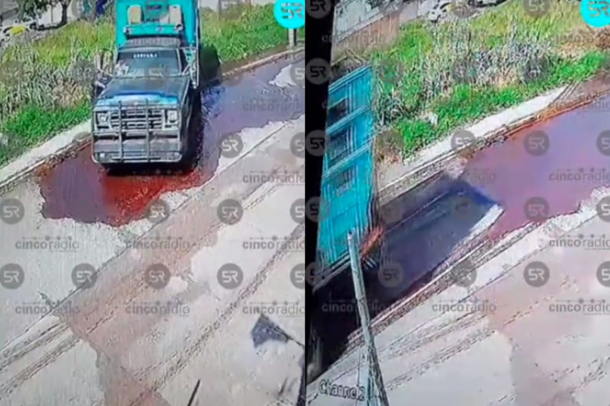 Tiran restos animales en San Francisco Totimehuacan