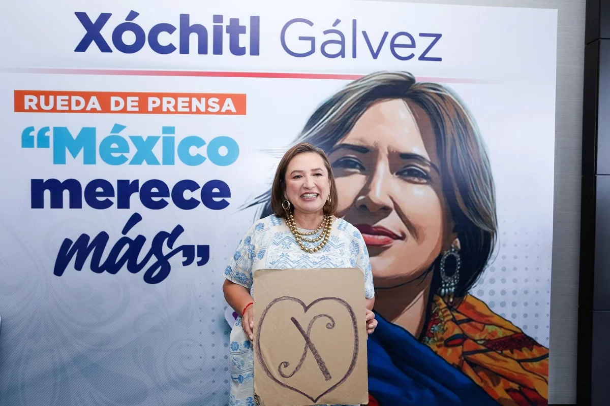Xóchitl Gálvez respalda a Lalo Rivera y Nadia Navarro como como aspirantes a la gubernatura de Puebla  5 xochitl galvez en puebla 1