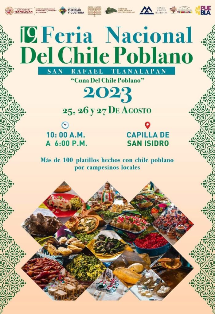 19 feria nacional del chile poblano