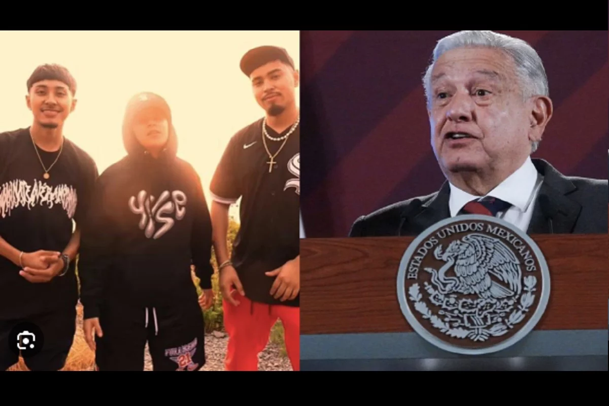 AMLO invita a Yahritza y su Esencia a cantar en el Zócalo con Grupo Frontera el 15 de septiembre 3 AMLO Yahritza y su escencia