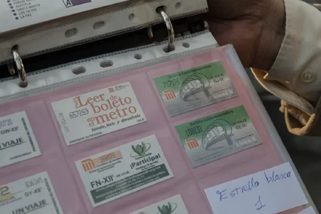 Boleto de Metro