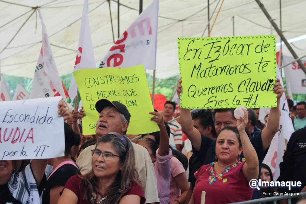 Claudia Sheinbaum Asamblea Informativa Izucar de Matamoros 7
