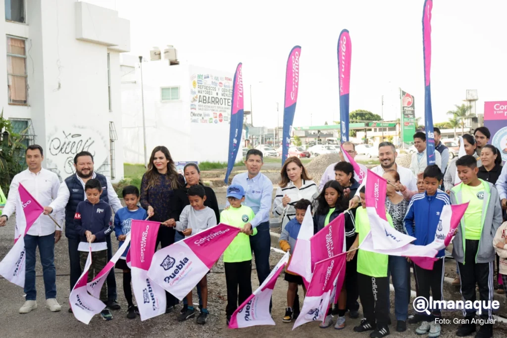 Ayuntamiento de Puebla remodelación de 10 parques y canchas deportivas