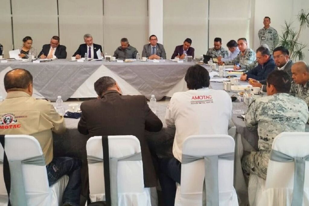 Fortalece gobierno de Sergio Salomon estrategia de seguridad para combatir el robo en carreteras