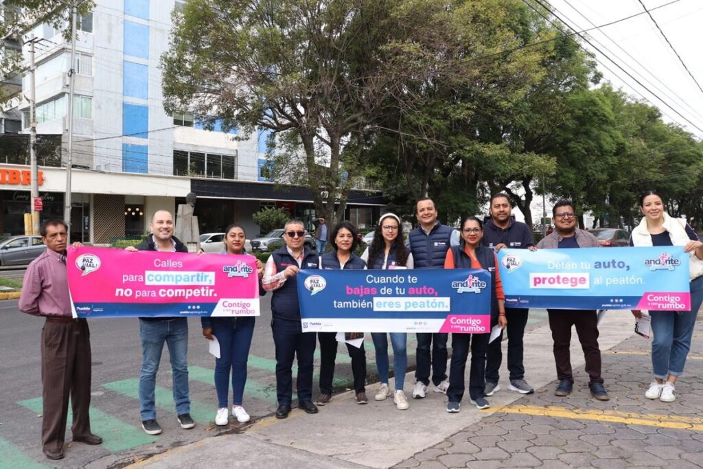 Gobierno municipal de puebla conmemora el dia internacional del peaton