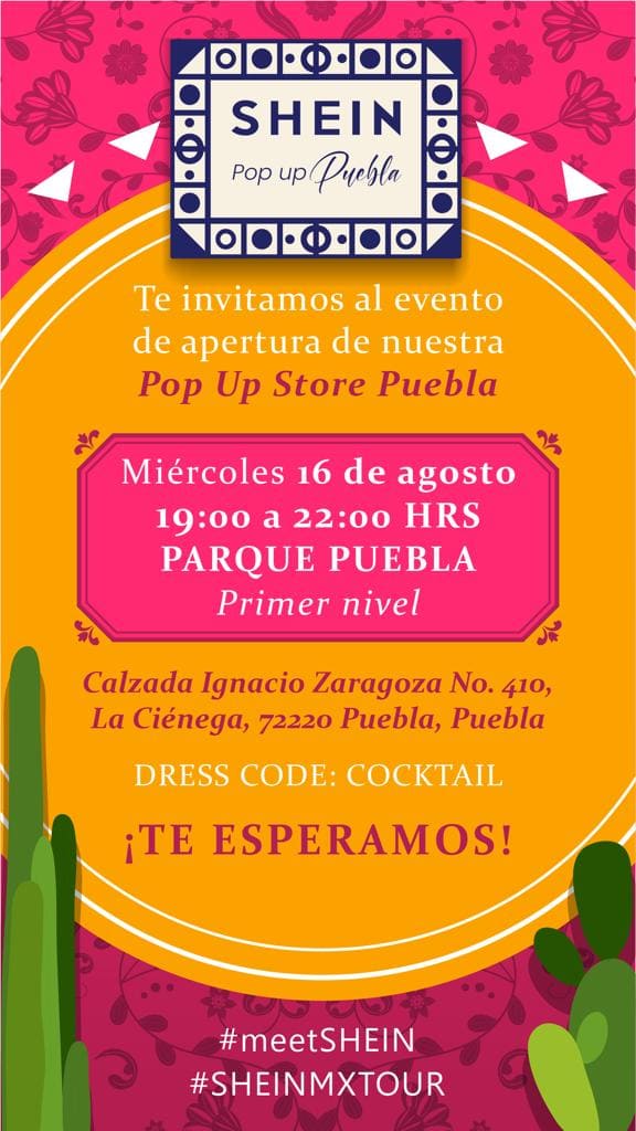 Pop up puebla shein 1