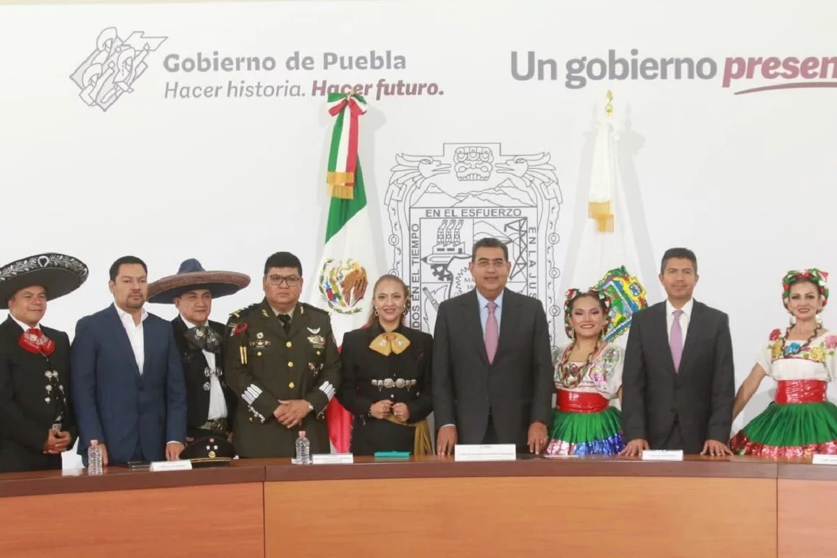 Refrendarán fiestas patrias en Puebla unidad y orgullo de ser mexicanas y mexicanos: Sergio Salomón 1 Refrendaran fiestas patrias en puebla Sergio Salomon