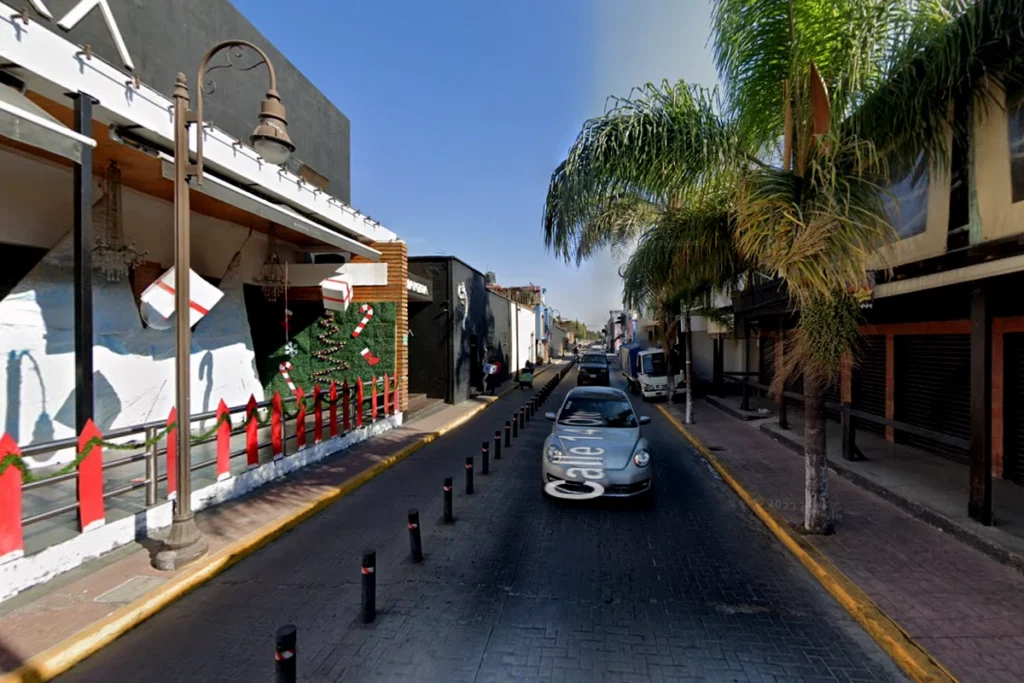 Zona de antros de Cholua