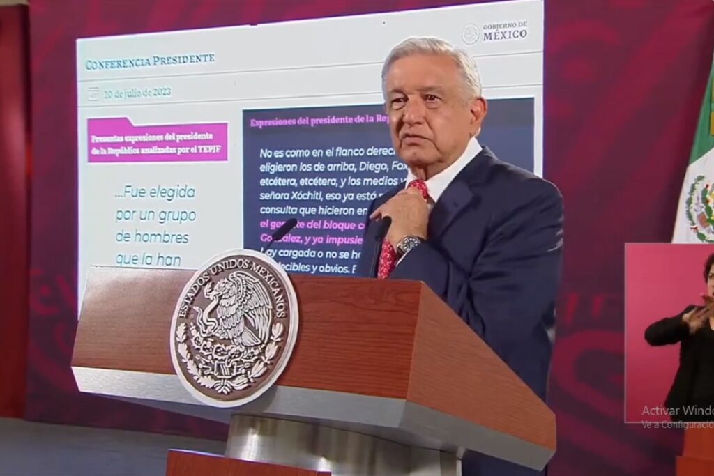 amlo violacion de genero