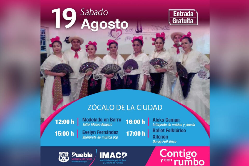 arte y cultura puebla 19 agosto