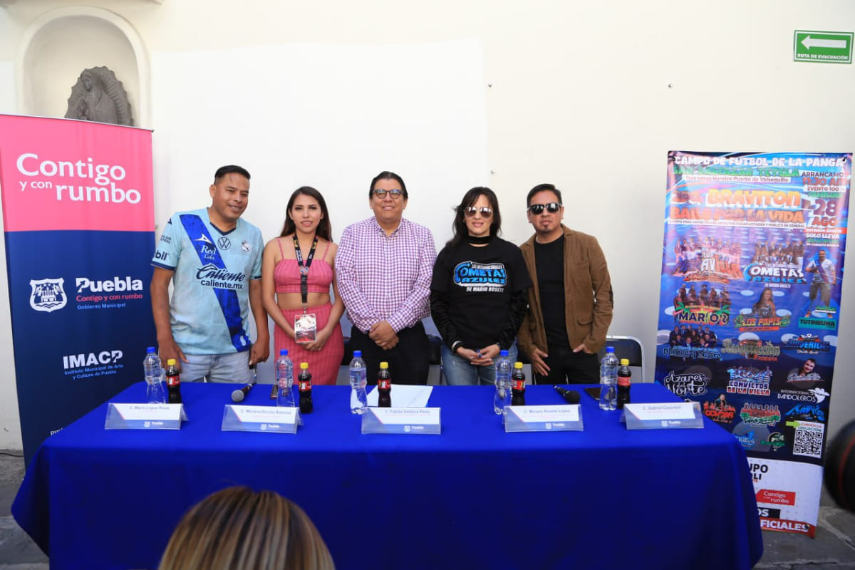 Invita Ayuntamiento de Puebla al "Bravitón Baile por la Vida" este 28 de agosto 2 braviton 2023 puebla