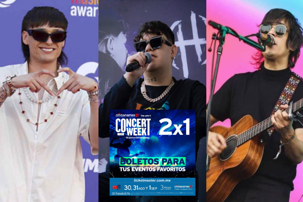 Estos son los conciertos que Ticketmaster puso al 2x1