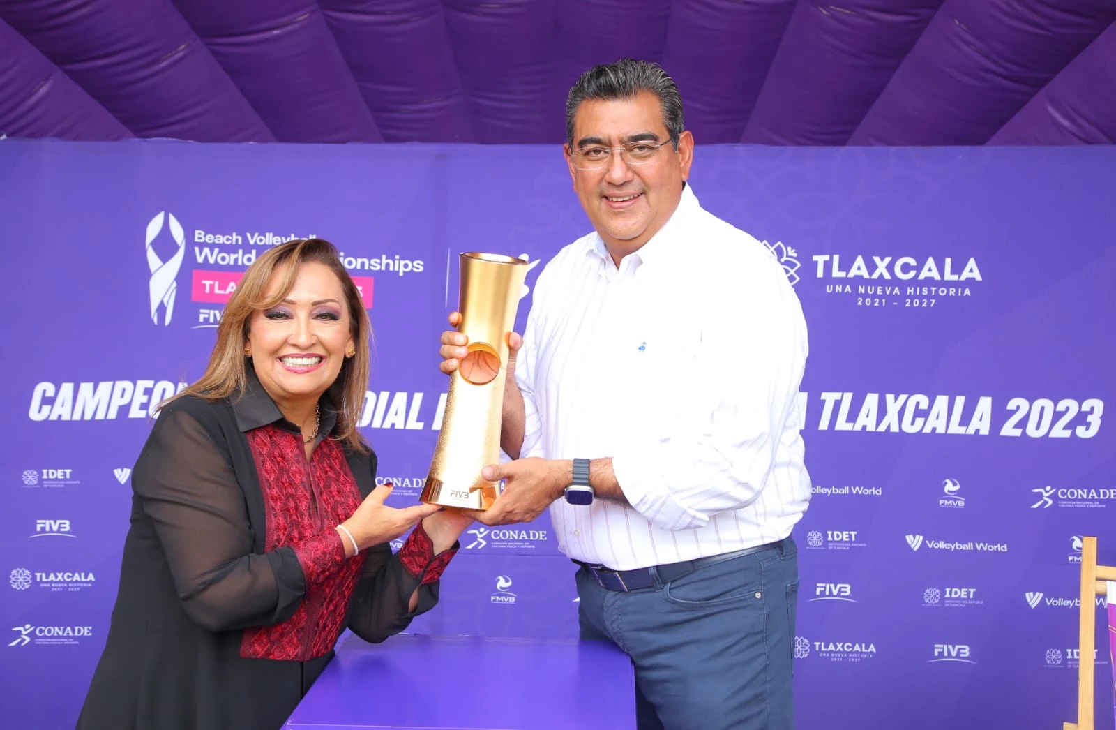 Coadyuvan Puebla y Tlaxcala para promover el deporte; presiden gobernadores “Trophy Tour” campeonato de voleibol 4 d6af745a 4b1a 4cad 8645 467da6986e21
