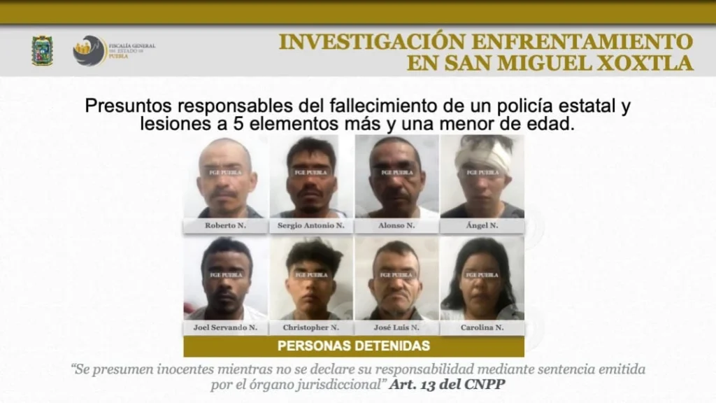 detenidos en xoxtla 5