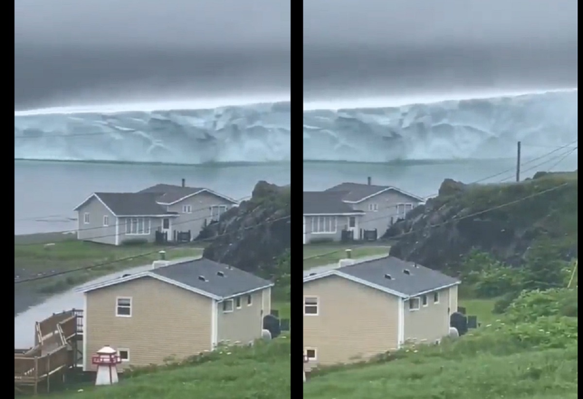 VIDEO: Aparece iceberg de hasta 200 metros en Canadá 3 iceberg canada