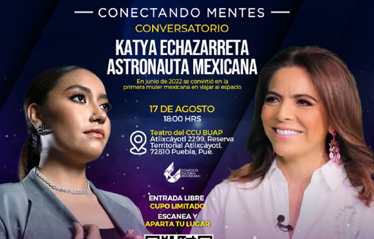 Participará Katya Echazarreta en “Conectando Mentes” de Economía en el CCU de la BUAP 2 katya echazarreta