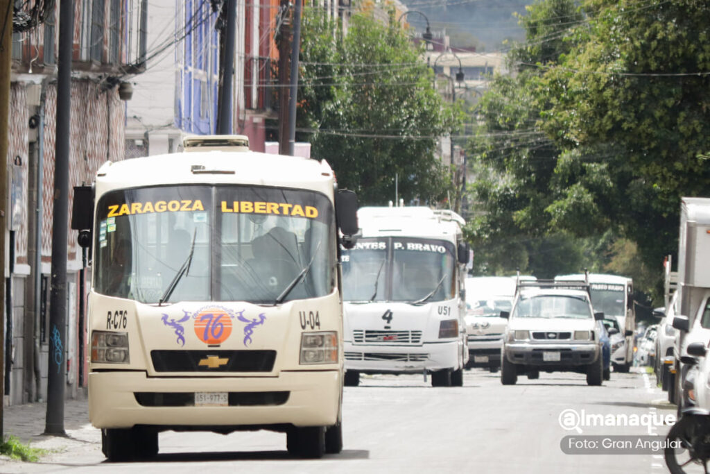 20 rutas modificarán recorridos por obras de la 16 de septiembre