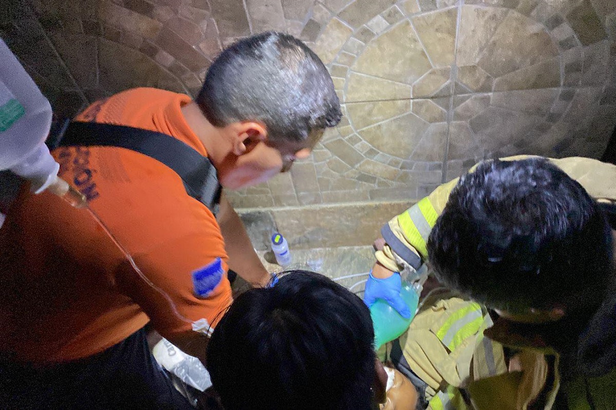 PC municipal revive a niño de 8 años que cayó a cisterna en Puebla 3 muere nino en una cisterna