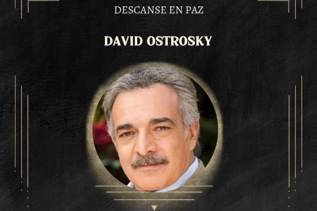 Murió el actor David Ostrosky