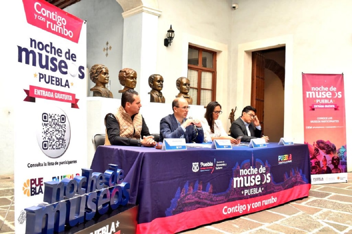 Anuncian entrada gratis al Museo Amparo, de los Ferrocarriles, Puente de Bubas y Biblioteca Palafoxiana 3 noche de museos 12 de agosto
