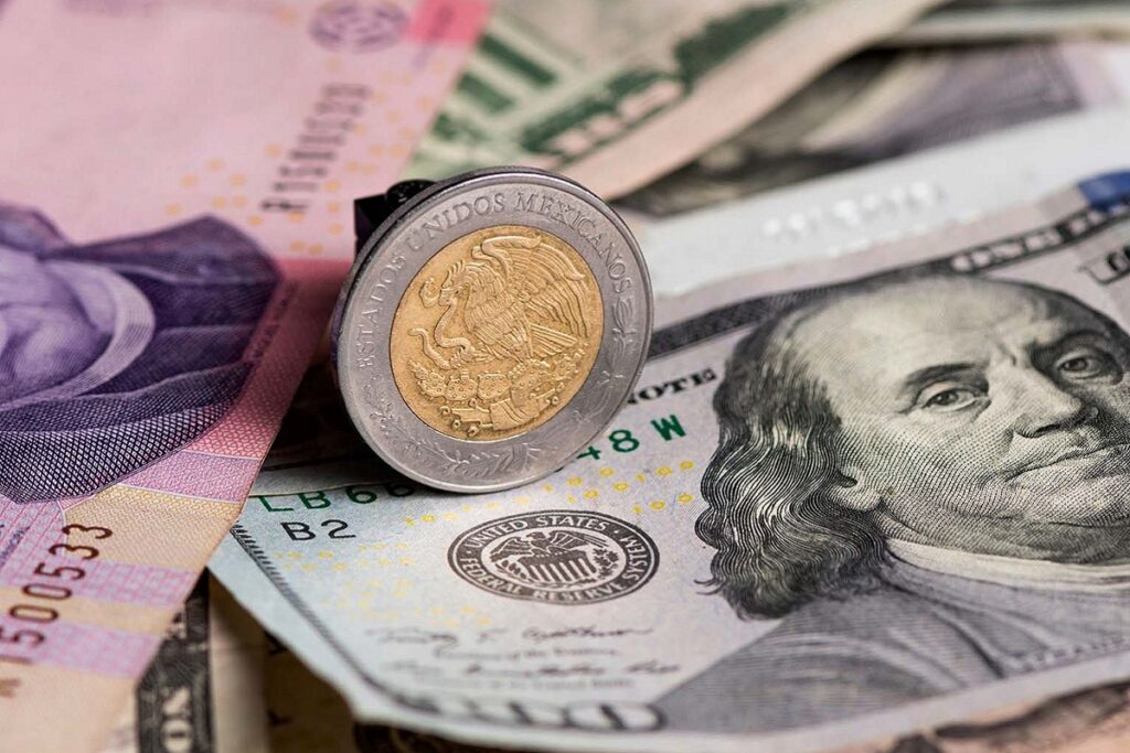 peso mexicano alza dolar