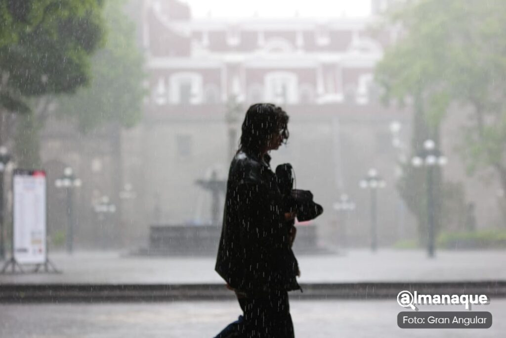 pronóstico de lluvia en Puebla