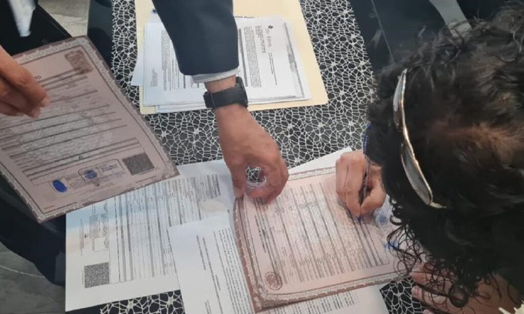 puebla acta de nacimiento no binario