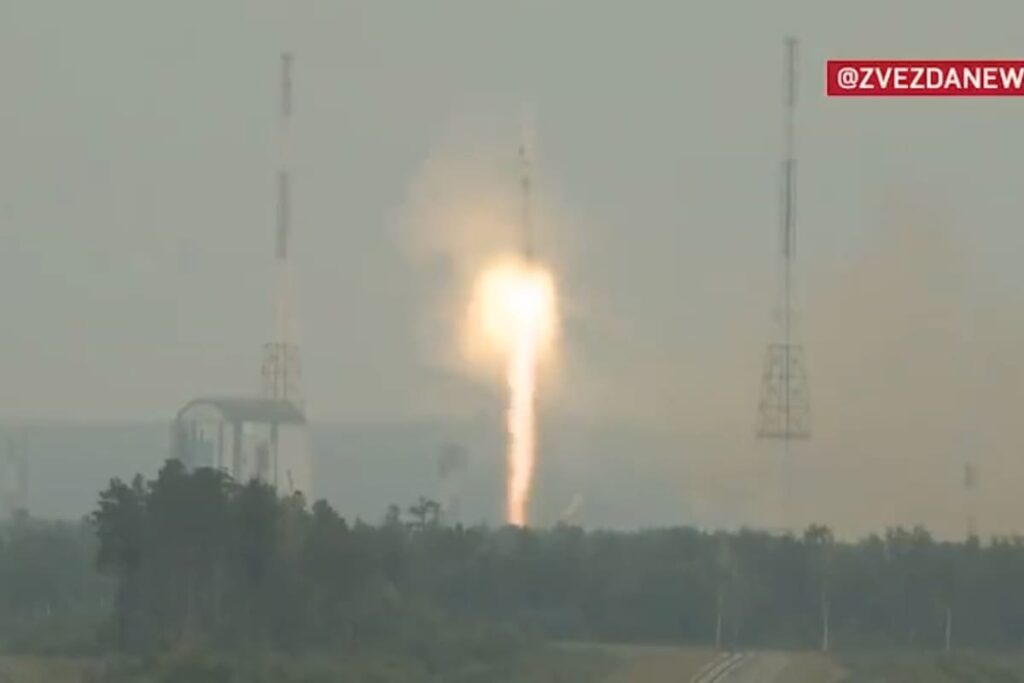 Rusia lanza la Sonda Luna-25