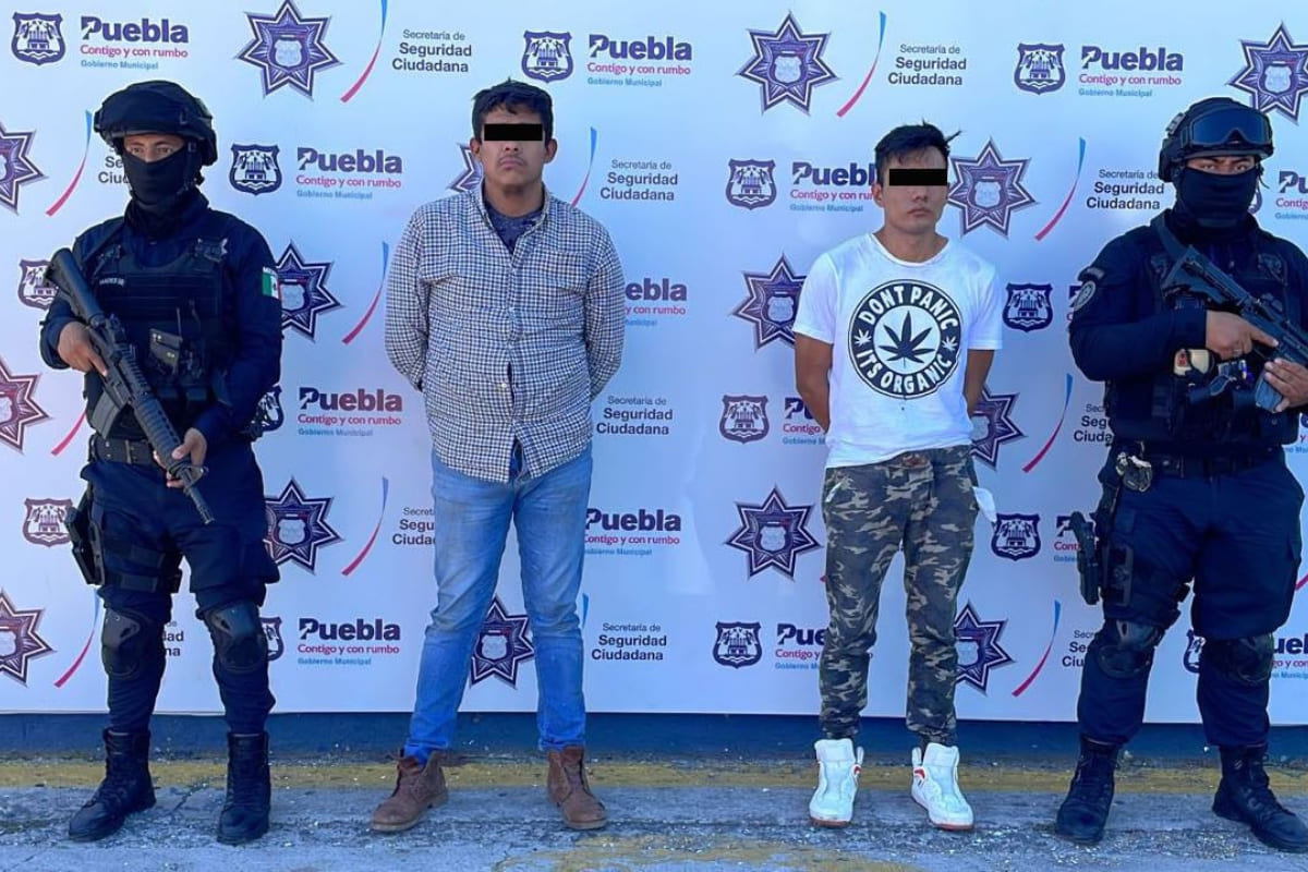 Policía municipal de Puebla logró rescatar a una mujer privada de su libertad 1 ssc detiene a dos por secuestro 1