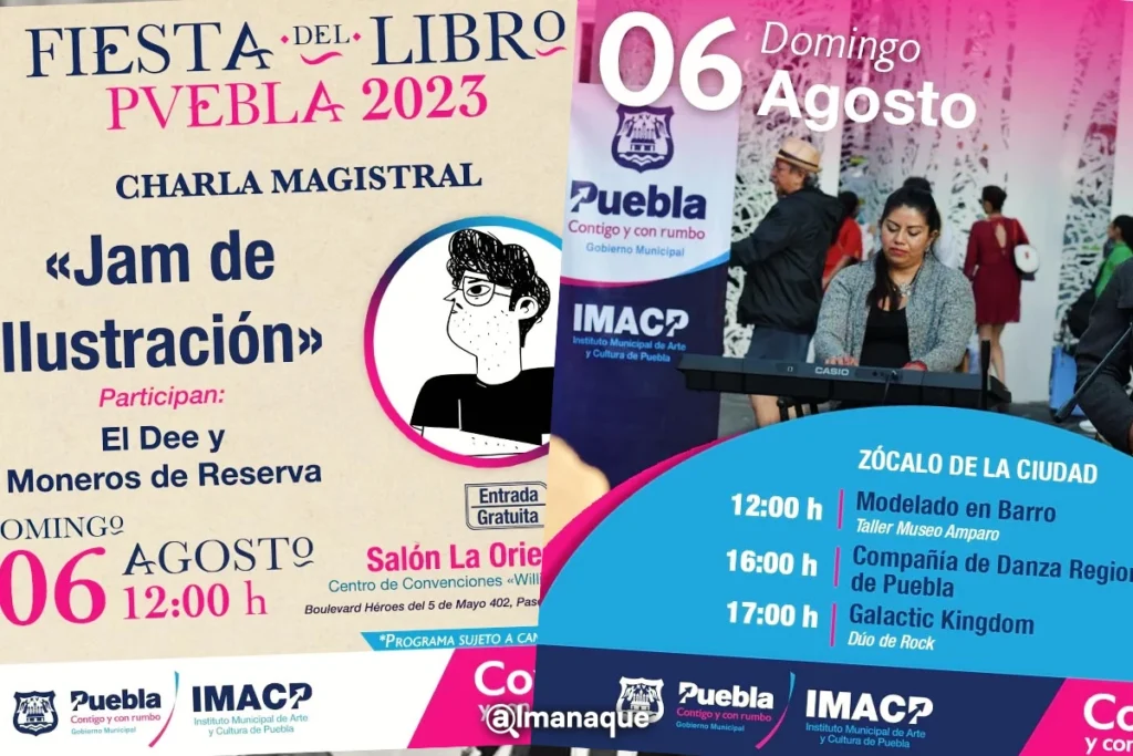 ultimos dias de la fiesta del libro en puebla capital