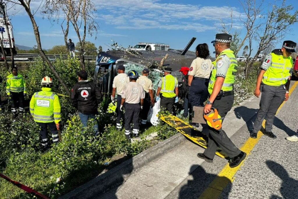 volcadura mexico queretaro