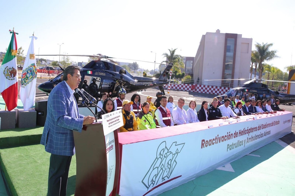 Reactiva Sergio Salomón tres helicópteros para otorgamiento de servicios de Salud, Seguridad y PC 1 13bceb7b 7628 4319 a9dc eab1d2cdbdcb