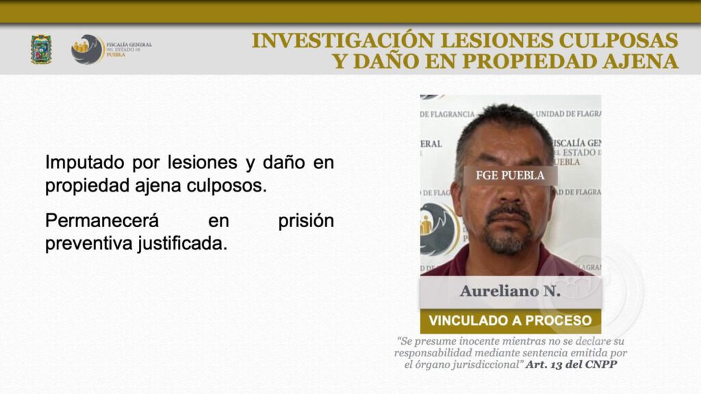 Él es Aureliano el conductor que atropelló a nueve personas en Puebla; está detenido por lesiones 6 mercado independencia