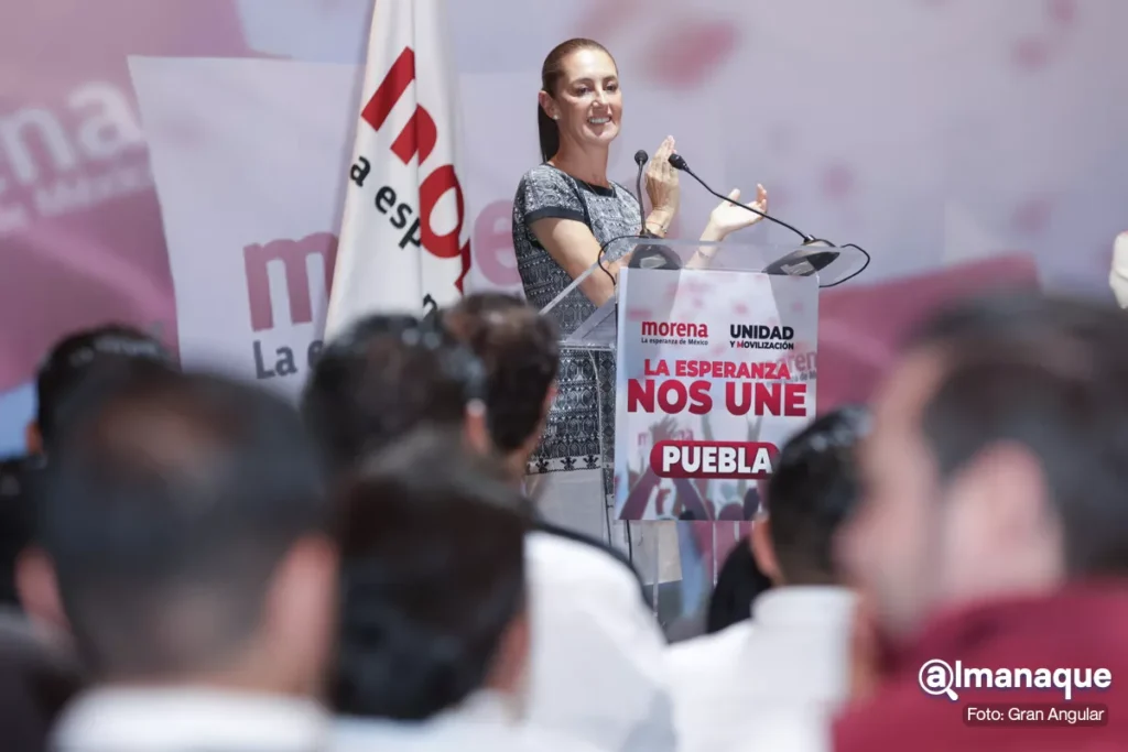 Morena Puebla: Claudia Sheinbaum